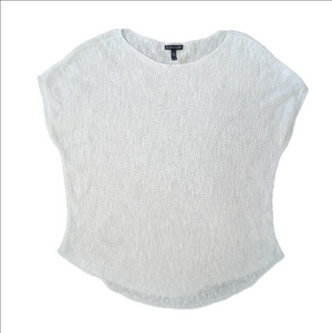 Eileen Fisher Linen Cotton Square Top